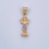 Pendant 1.8gr / 2.8cm (1.1in) / 18K Gold &
