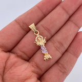 Pendant 1.7gr / 2.8cm / 18K Gold &