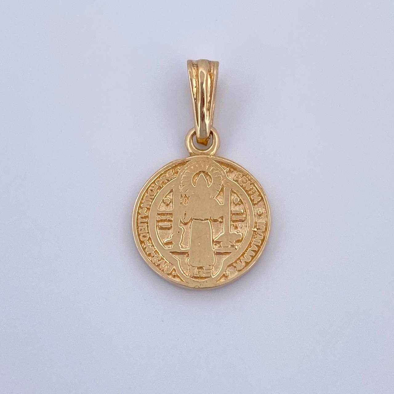 Pendant San Benito 1.7gr / 2cm / Smooth Yellow Gold 18K $