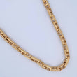 Flat Mariner Chain Rustic 31.6gr / 62cm / 6.5mm Yellow Gold 18K $