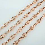 Cadena Rustica Nexus 28.25gr / 24 1/4 in / 4.55mm Oro Rosa 18K $