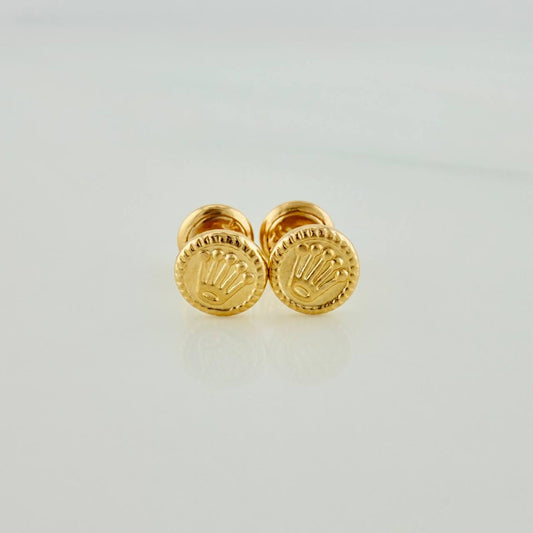 Topos Corona 0.65gr / 6mm Oro Amarillo 18K &