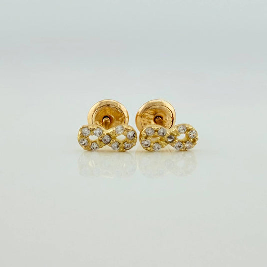 Topos Infinito 0.85gr / 7.2mm Oro Amarillo 18K &
