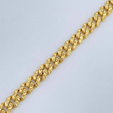 Cuban Links Bracelet Infinity 7.2gr / 8.3in / 18K Gold $