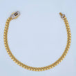 Cuban Links Bracelet Infinity 7.35gr / 8.3in / 18K Gold +2$