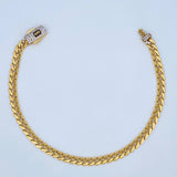 Cuban Links Bracelet Infinity 7.35gr / 8.3in / 18K Gold +2$