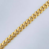 Cuban Links Bracelet Infinity 7.35gr / 8.3in / 18K Gold +2$