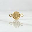 Herraje Letra U 0.35gr / 1/2 in / Oro Amarillo 18K !