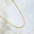 Cadena Plana 2.1gr / 45cm / 2mm Oro Amarillo +3 18K