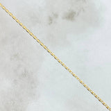Flat Anchor Chain 1.45gr / 17 3/4 in / 18K Gold +3 ©