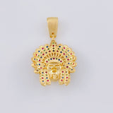 Dije Indio 4.3 g / 1 1/4 in Oro Amarillo 18K