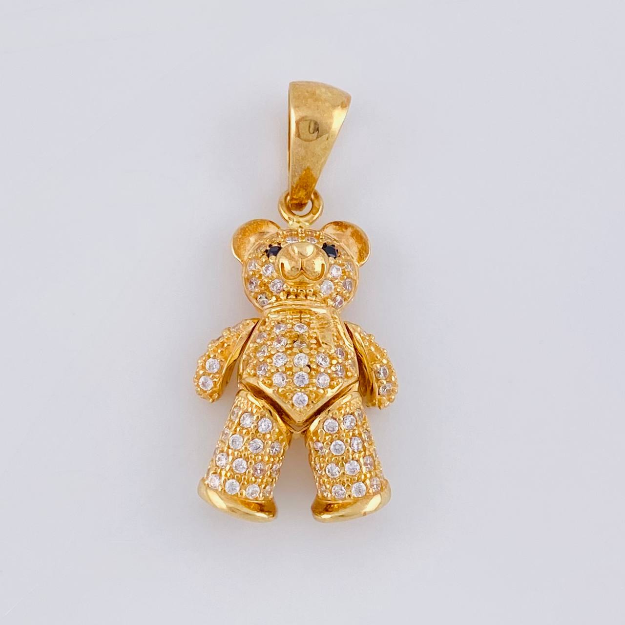 Dije Oso Articulado 4.55 g / 1 1/4 in Oro Amarillo 18K