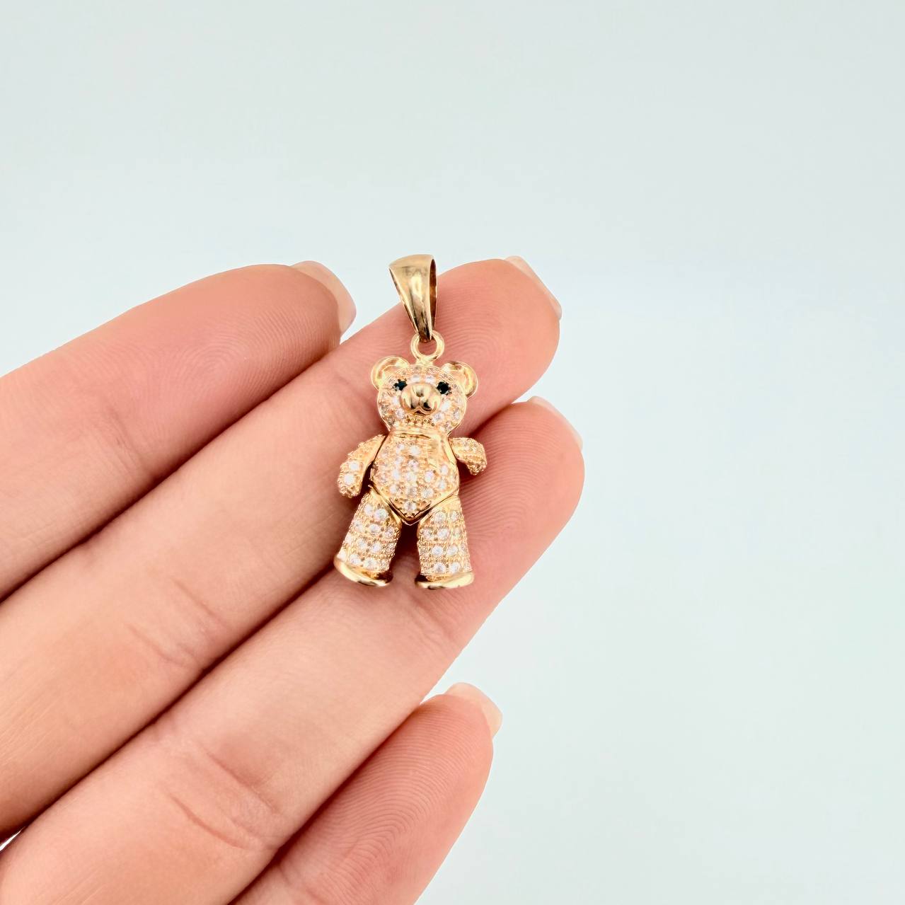 Dije Oso Articulado 4.55 g / 1 1/4 in Oro Amarillo 18K