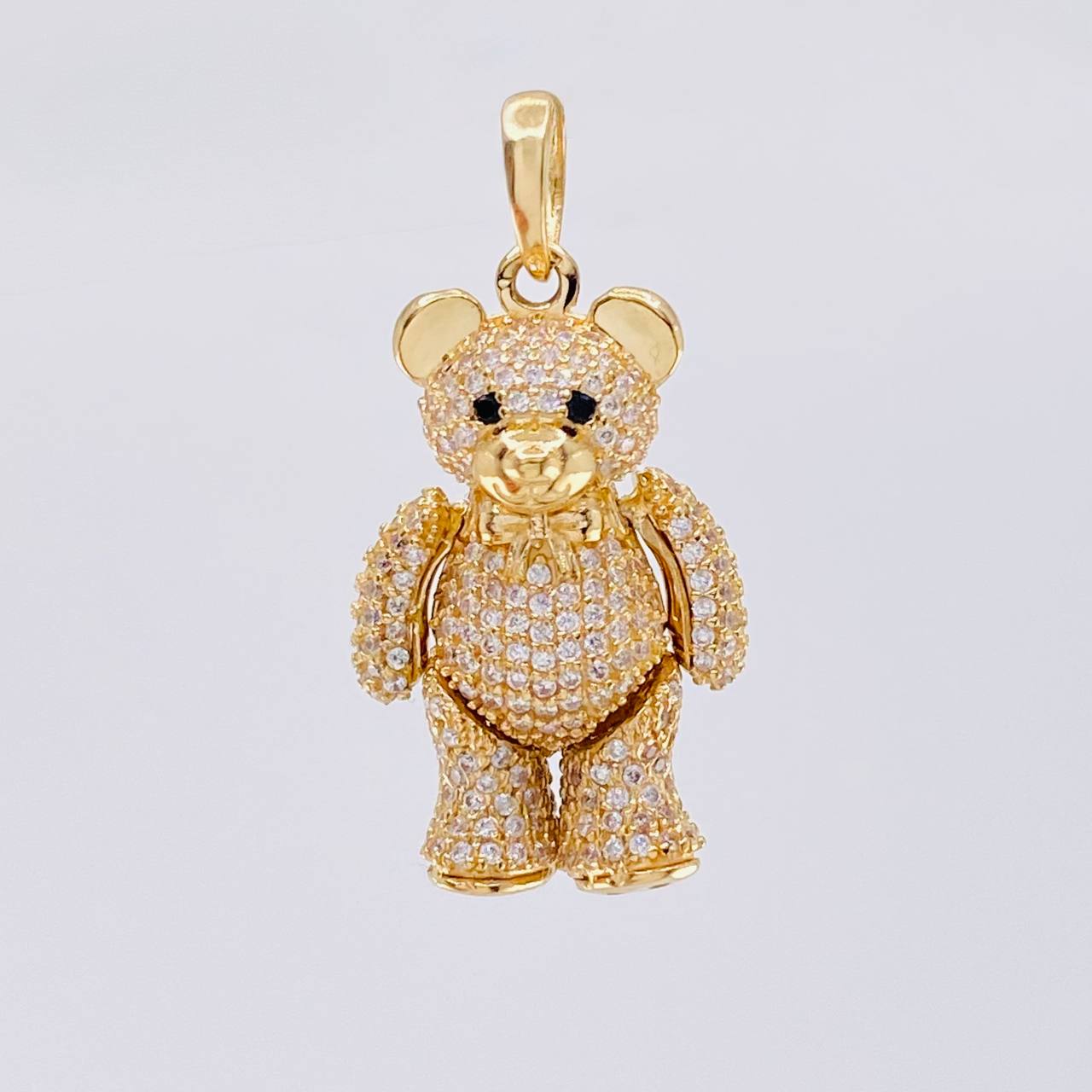 Dije Oso Reticulado 8.55 g / 1 1/2 in Oro Amarillo 18K