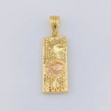 Dije Cien Dolares 3.35 g / 3/4 in Tres Oros 18K
