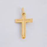 Pendant Christ Lord of Miracles 1.4 g / 1 in Three Golds 18K