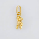 Pendant Bear Hand Up 0.25 g / 1/2 in 18K Yellow Gold