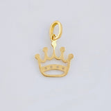 Dije Corona 0.2 g / 1/2 in Oro Amarillo 18K