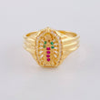 Our Lady of Guadalupe Ring 3.75 g / T6 18K Yellow Gold