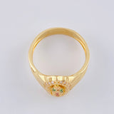 Our Lady of Guadalupe Ring 3.75 g / T6 18K Yellow Gold