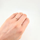Anillo Solitario Cuatro Garras 1.95 g / T7 Oro Amarillo 18K