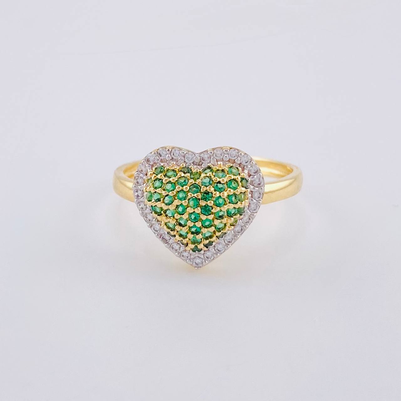 Puffy Heart Ring 2.75 g / T6 1/2 Yellow Gold 18K