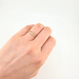 Crown Hearts Ring 1.35 g / T6 Yellow Gold 18K