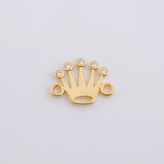 Herraje Corona 0.7 g / 1/2 in Oro Amarillo 18K
