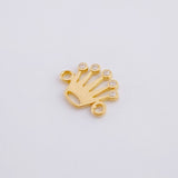 Charm Crown 0.7 g / 1/2 in Yellow Gold 18K