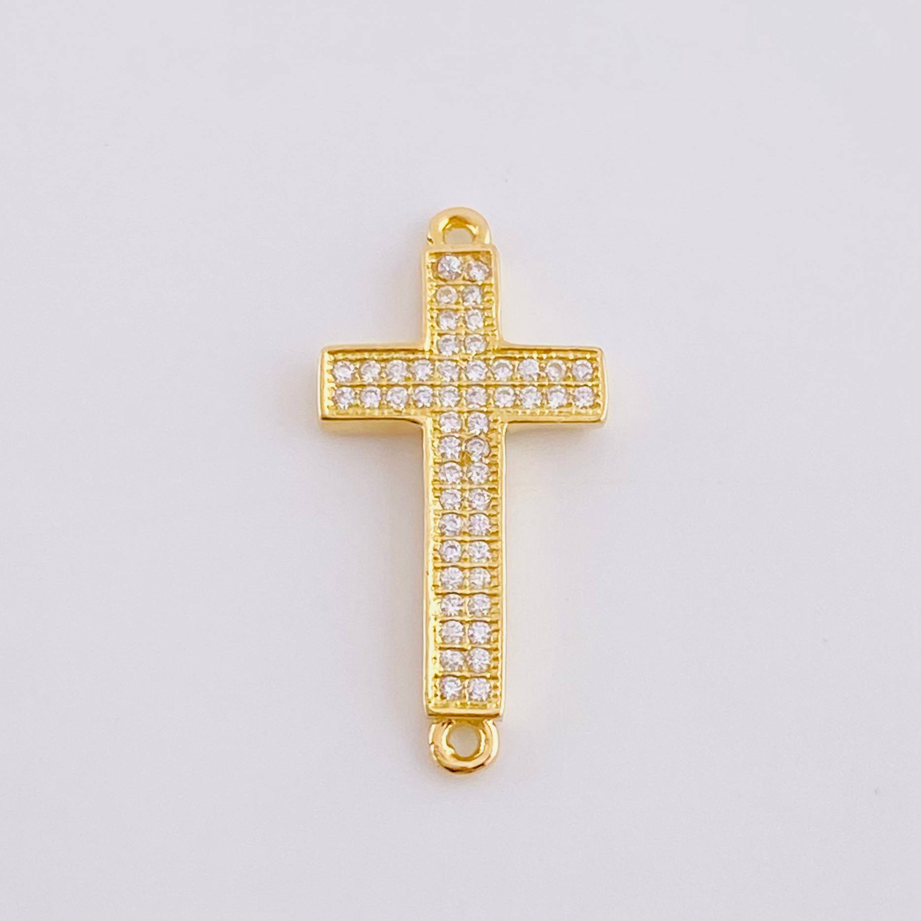 Charm Cross 1.7 g / 1 in Yellow Gold 18K