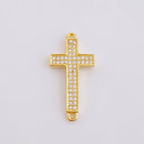 Charm Cross 1.7 g / 1 in Yellow Gold 18K