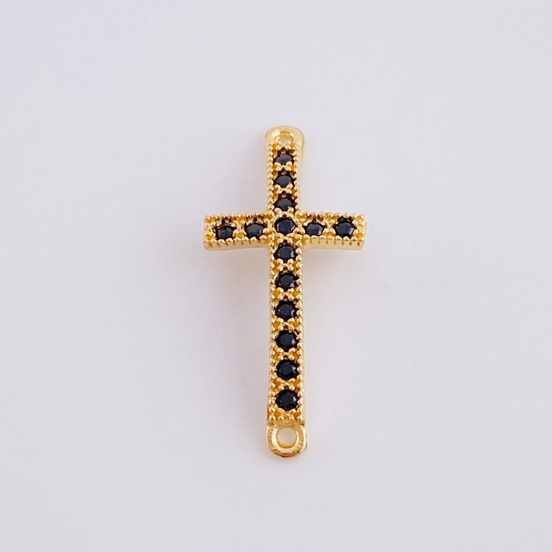 Charm Cross 0.7 g / 3/4 in Yellow Gold 18K