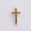 Charm Cross 0.7 g / 3/4 in Yellow Gold 18K