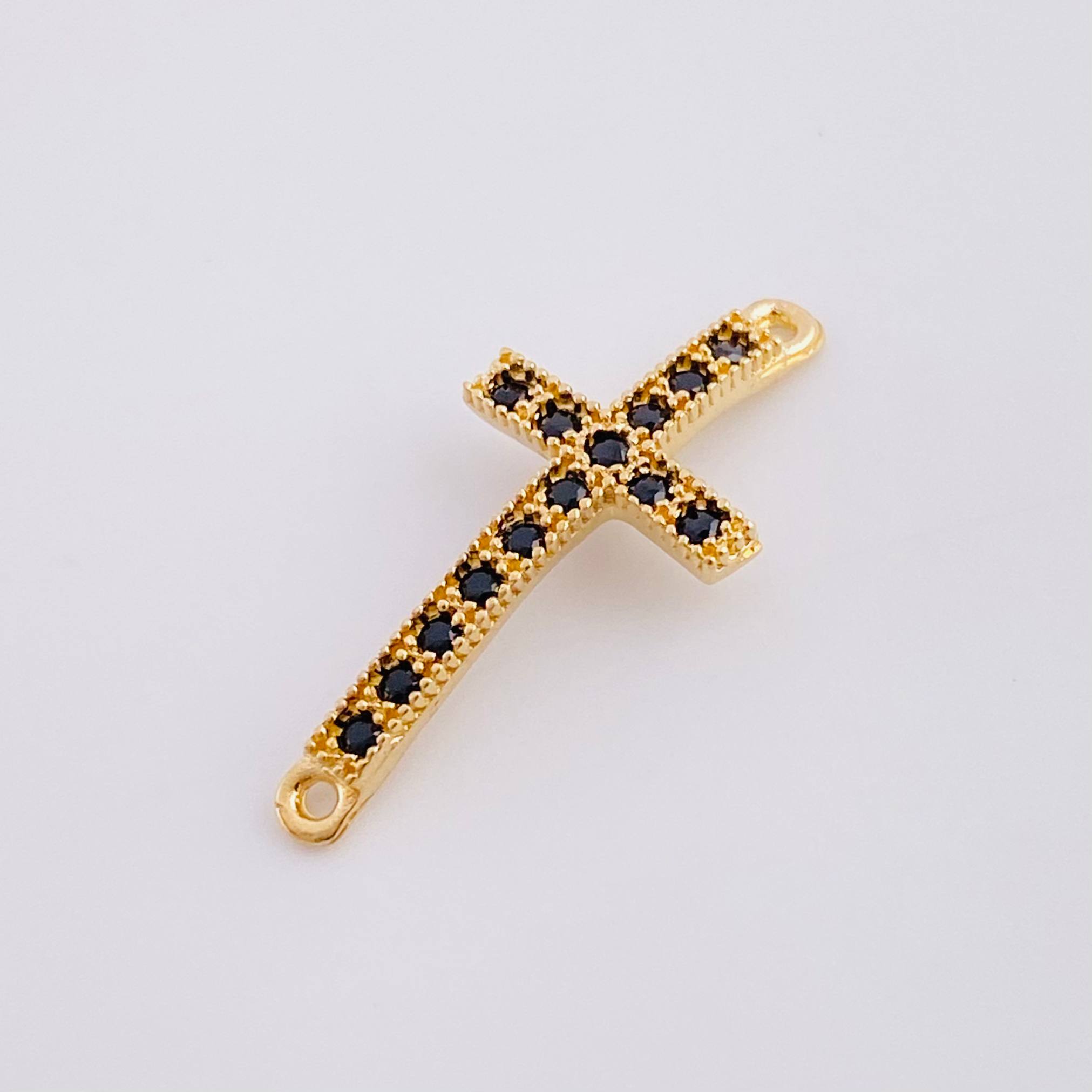 Charm Cross 0.7 g / 3/4 in Yellow Gold 18K