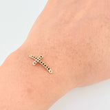Charm Cross 0.7 g / 3/4 in Yellow Gold 18K