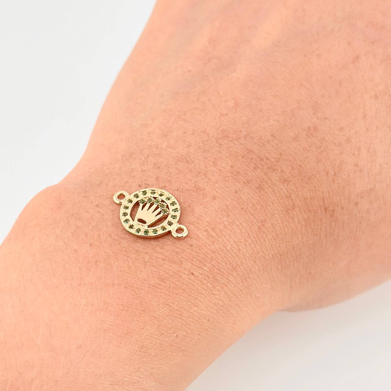 Charm Medal Crown 1.2 g / 3/4 in Yellow Gold 18K
