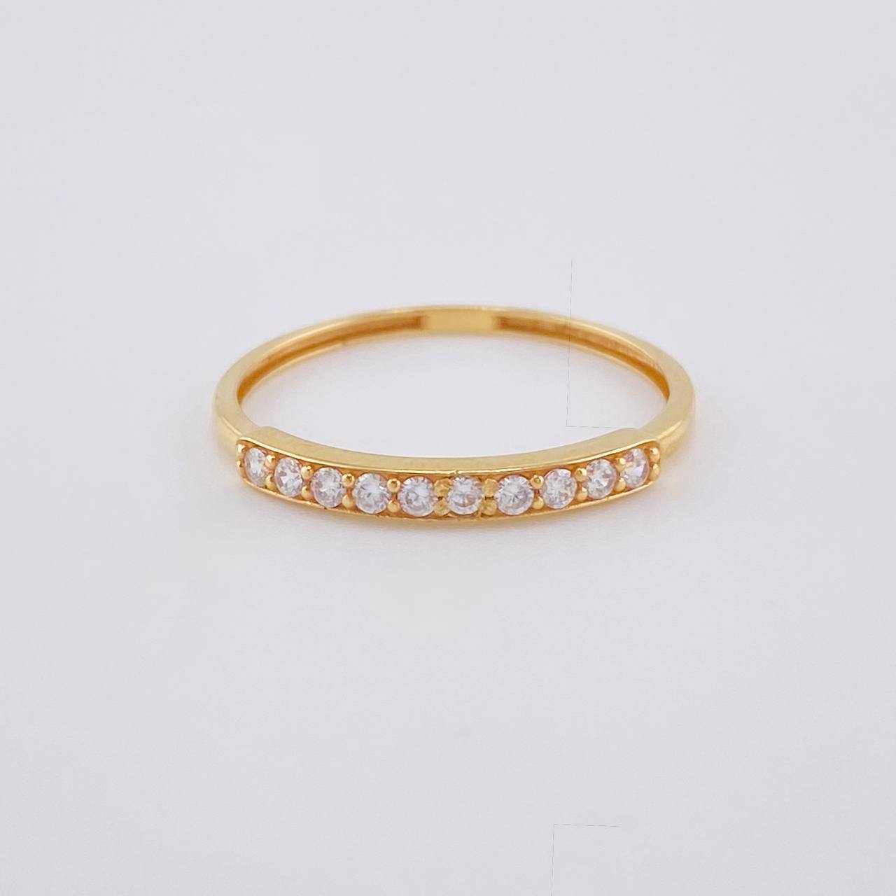 Channel Ring 1.05 g / T7 1/4 Yellow Gold 18K