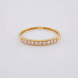 Channel Ring 1.05 g / T7 1/4 Yellow Gold 18K
