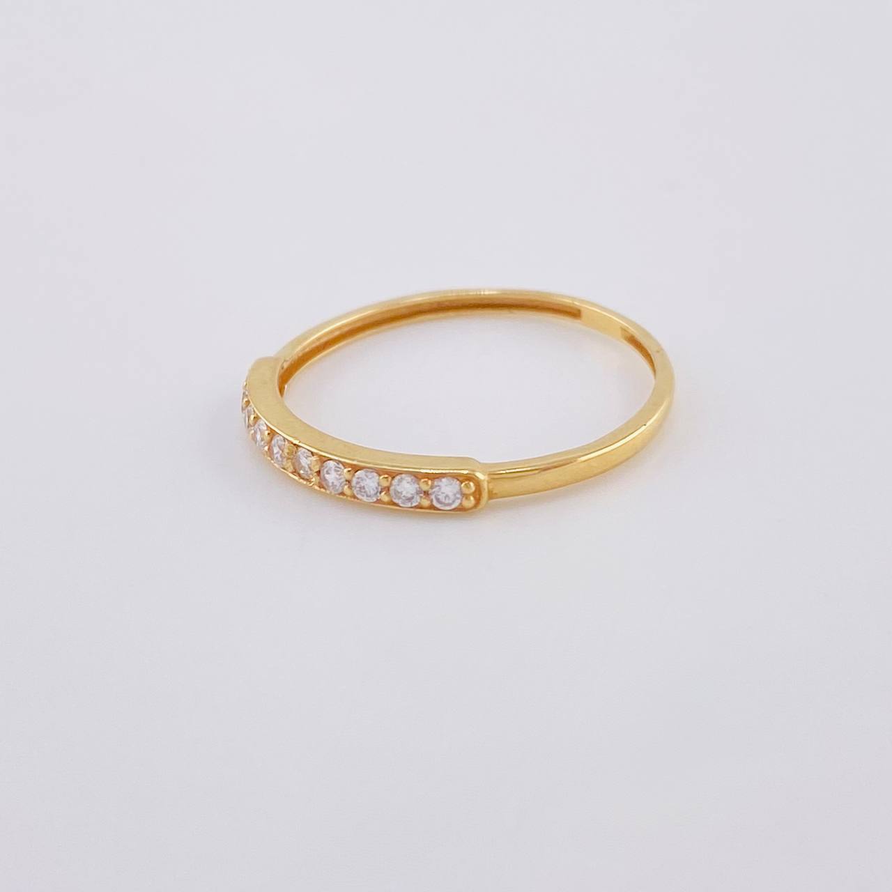 Channel Ring 1.05 g / T7 1/4 Yellow Gold 18K