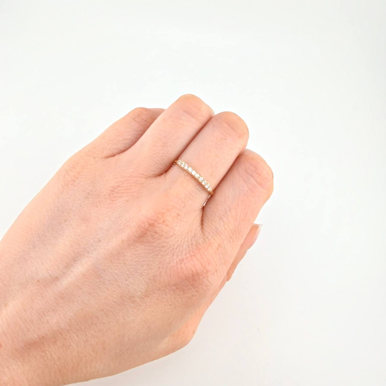 Channel Ring 1.05 g / T7 1/4 Yellow Gold 18K