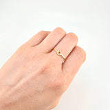 Anillo Circular 1.65 g / T6 1/2 Oro Amarillo 18K