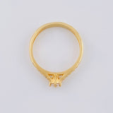 Anillo Solitario Cuatro Garras 1.95 g / T5 3/4 Oro Amarillo 18K