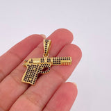 Pendant Pistol 4.8 g / 1 1/4 in 18K Yellow Gold