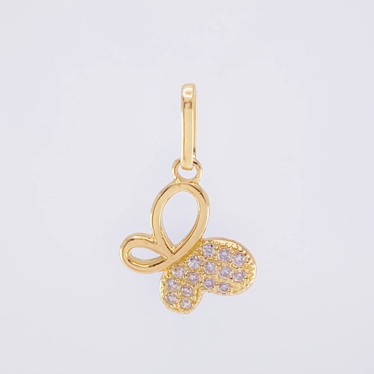 Dije Mariposa 1.1 g / 3/4 in Oro Amarillo 18K