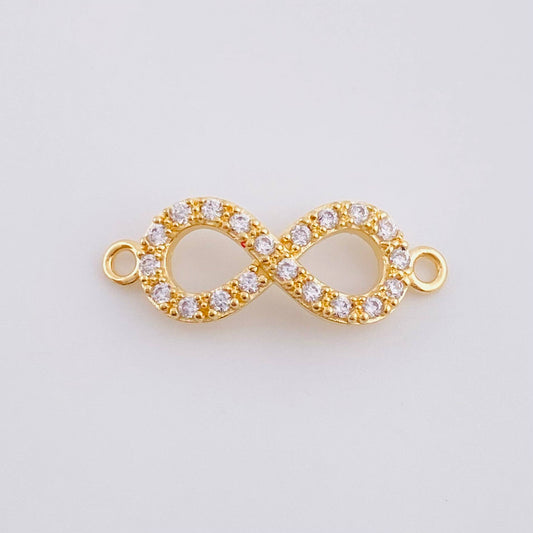 Herraje Infinito 1.1 g / 3/4 in Oro Amarillo 18K
