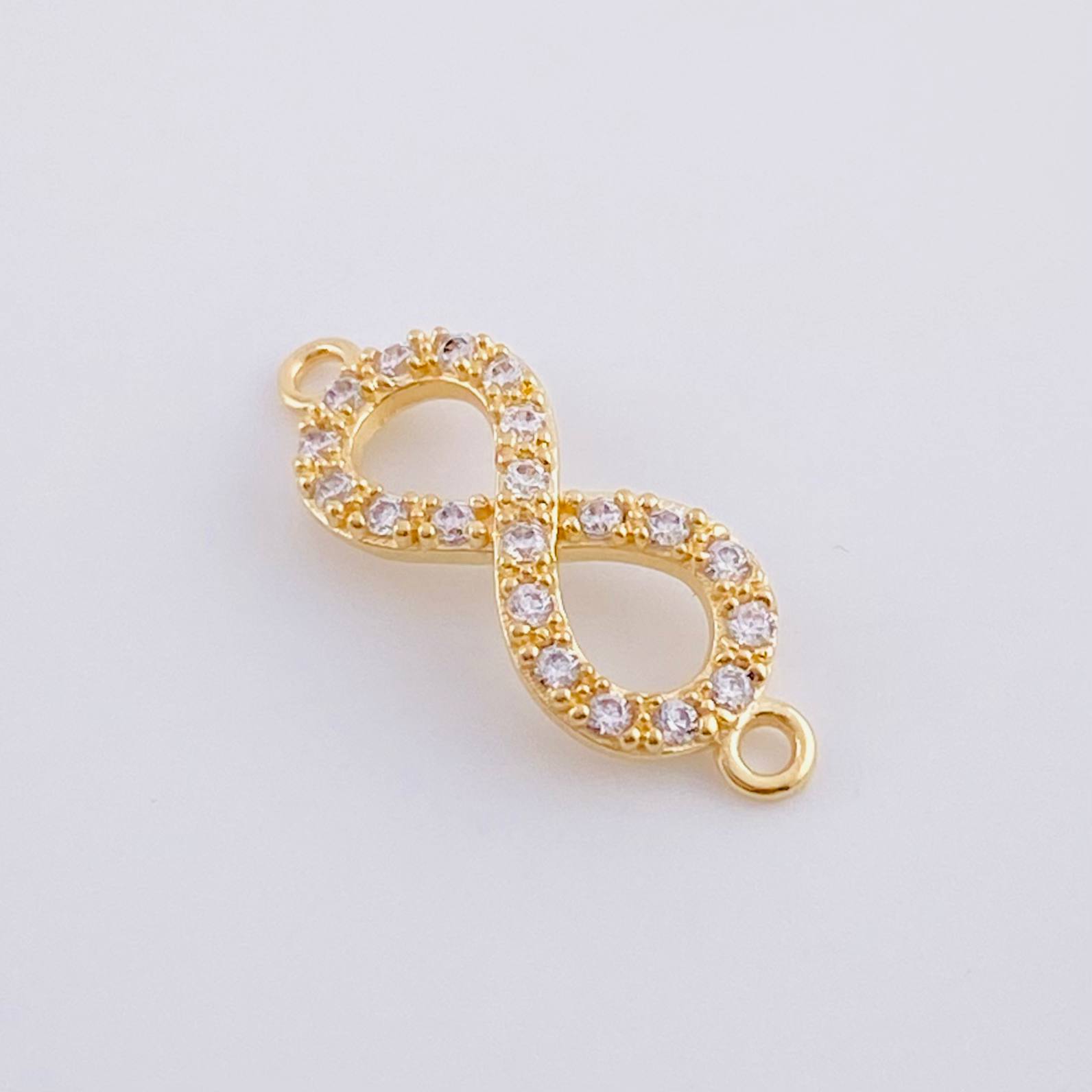 Herraje Infinito 1.1 g / 3/4 in Oro Amarillo 18K