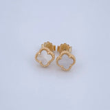 Topos Trebol 2.05gr / Nacar Blanca Oro Amarillo 18K $
