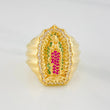 Anillo Virgen Guadalupe 14.5 g / T11 3/4 Oro Amarillo 18K