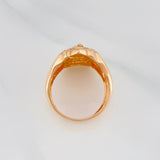 Our Lady of Guadalupe Ring 13.6 g / Size 10 3/4 18K Rose Gold