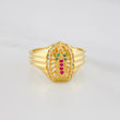 Our Lady of Guadalupe Ring 4.35 g / T8 18K Yellow Gold